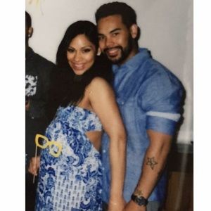 Strapless Blue Print Dress. Women’s Large.